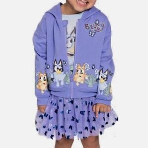 Bluey Kids' 3-piece Cute Tutu Set Size 5T New Quick Ship